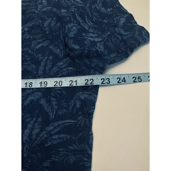 NWT Peter Millar MARIUS Crown Crafted S/S Casual Sport Shirt IND Blue LARGE $200 - Picture 12 of 12